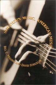 Cover of: Southern music/American music