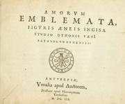 Amorum emblemata by Otto van Veen