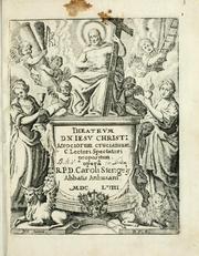 Cover of: Theatrum D.N. Iesu Christi: atrociorum cruciatuum c. lectori spectatori propositum