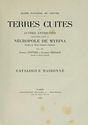 Cover of: Terres cuites et autres antiquités trouvées dans la nécropole de Myrina: (Fouilles de l'École française d'Athènes)