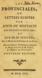 Les provinciales by Blaise Pascal