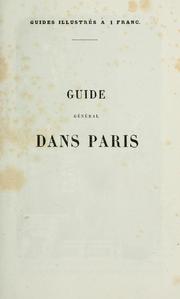 Cover of: Guide générale dans Paris.