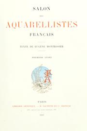 Cover of: Salon des aquarellistes francais. by 