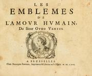 Cover of: emblemes de l'amour humain