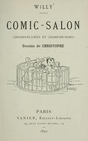 Cover of: Comic-salon: (Champs-Élysées et Champ-de-Mars)