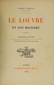 Cover of: Le Louvre et son histoire. by Albert Babeau