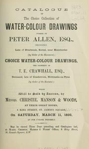 Cover of: Water-colour drawings. by Gerhard Storck