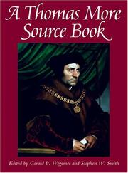 Cover of: A Thomas More source book