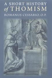 Cover of: A Short History of Thomism by Romanus Cessario
