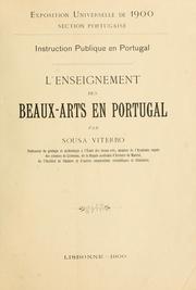 Cover of: enseignment des beaux-arts en Portugal