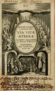 AntonI Sucquet e Societate Iesu Via vita aeternae by Antoine Sucquet