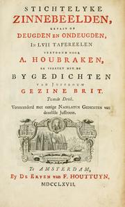 Cover of: Stichtelyke zinnebeelden by Arnold Houbraken, Arnold Houbraken