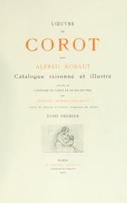 L' oeuvre de Corot by Alfred Robaut