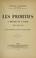 Cover of: Les primitifs à Bruges et à Paris, 1900-1902-1904