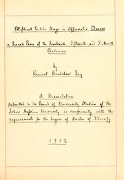 Cover of: Elliptical partitiv usage in affirmativ clauses in French prose of the fourteenth, fifteenth and sixteenth centuries ... by Percival B. Fay