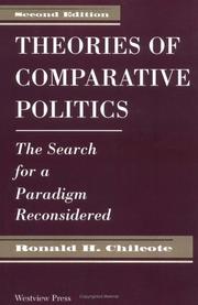 Cover of: Theories of comparative politics: the search for a paradigm reconsidered