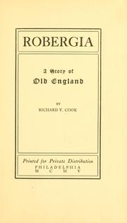 Cover of: Robergia: a story of old England