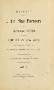 History of Little Nine Partners by Isaac Huntting