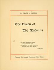 Cover of: The vision of the Madonna