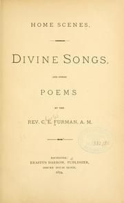 Front cover of Home scenes by Charles Edwin Furman