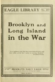 Cover of: Brooklyn and Long Island in the war by 