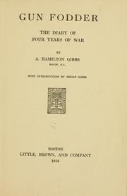 Cover of: Gun fodder by A. Hamilton Gibbs
