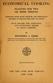 Cover of: Economical cooking by Winifred S. Gibbs