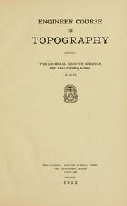Cover of: Engineer course in topography