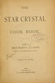 Cover of: The star crystal cook book by Mary Lamson Clarke
