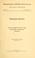 Cover of: Domestic science: state course of study for the public schools of Indiana