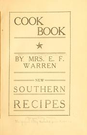 Cover of: Cook book | Mary Elizabeth (Carson) 