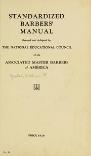 Cover of: The barbers' manual