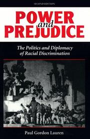 Cover of: Power and prejudice by Paul Gordon Lauren