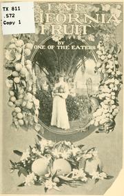 Eat California fruit by Southern Pacific Company.