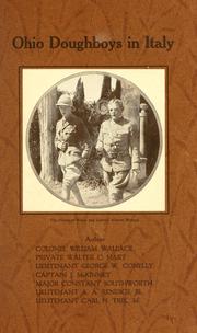 Ohio doughboys in Italy by William Wallace