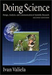 Cover of: Doing science by Ivan Valiela, Ivan Valiela