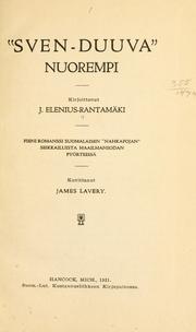 Cover of: "Sven-Duuva" nuorempi. by John Elenius Rantamäki