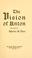 Cover of: The vision of Anton as told by Walter A Dyer.