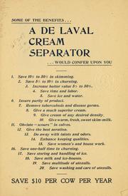 Cover of: Alpha De Laval baby cream separators. | De Laval Separator Company.
