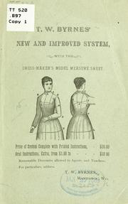 Cover of: T. W. Byrnes' new and improved system