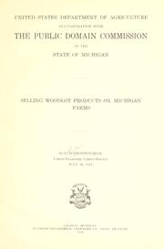 Cover of: Selling woodlot products on Michigan farms. by E. H. Frothingham