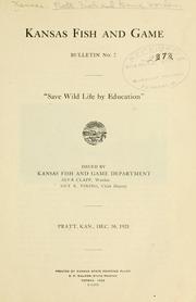 Cover of: Kansas fish and game. by Kansas. State Fish and Game Warden
