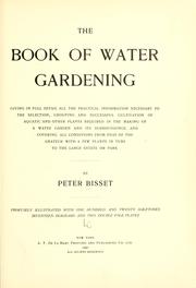 The book of water gardening by Peter Bisset