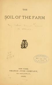 The soil of the farm