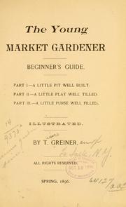 Cover of: young market gardener.