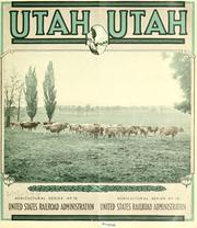 Cover of: Utah ...