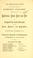 Cover of: List of premiums of the Rhode Island society for the encouragement of domestic industry with the rules, regulations and programme for the cattle show and exhibition at Narragansett Park, Cranston, Rhode Island, and at Howard hall, Providence, R.I., September, 17th, 18th & 19th, 1872...