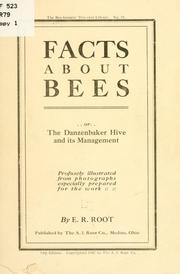 Cover of: Facts about bees by E. R. Root