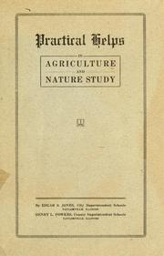 Practical helps in agriculture and nature study by Edgar S. Jones