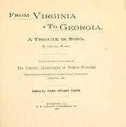 Cover of: From Virginia to Georgia.